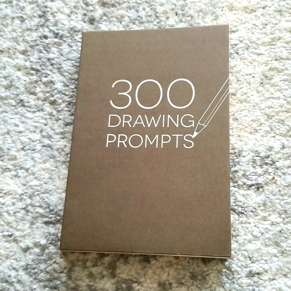 300 Drawing Prompts Doodle Book